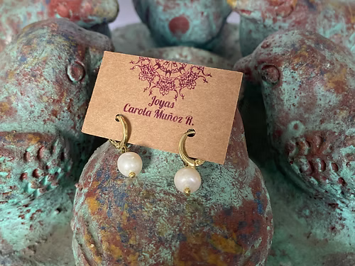 Aros perlas